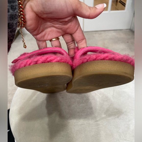 CHANEL Dad Cord Sandals- Pink - Picture 3 of 8